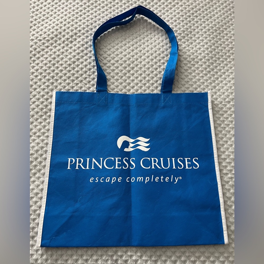 Princess Cruises Blue Tote Bag